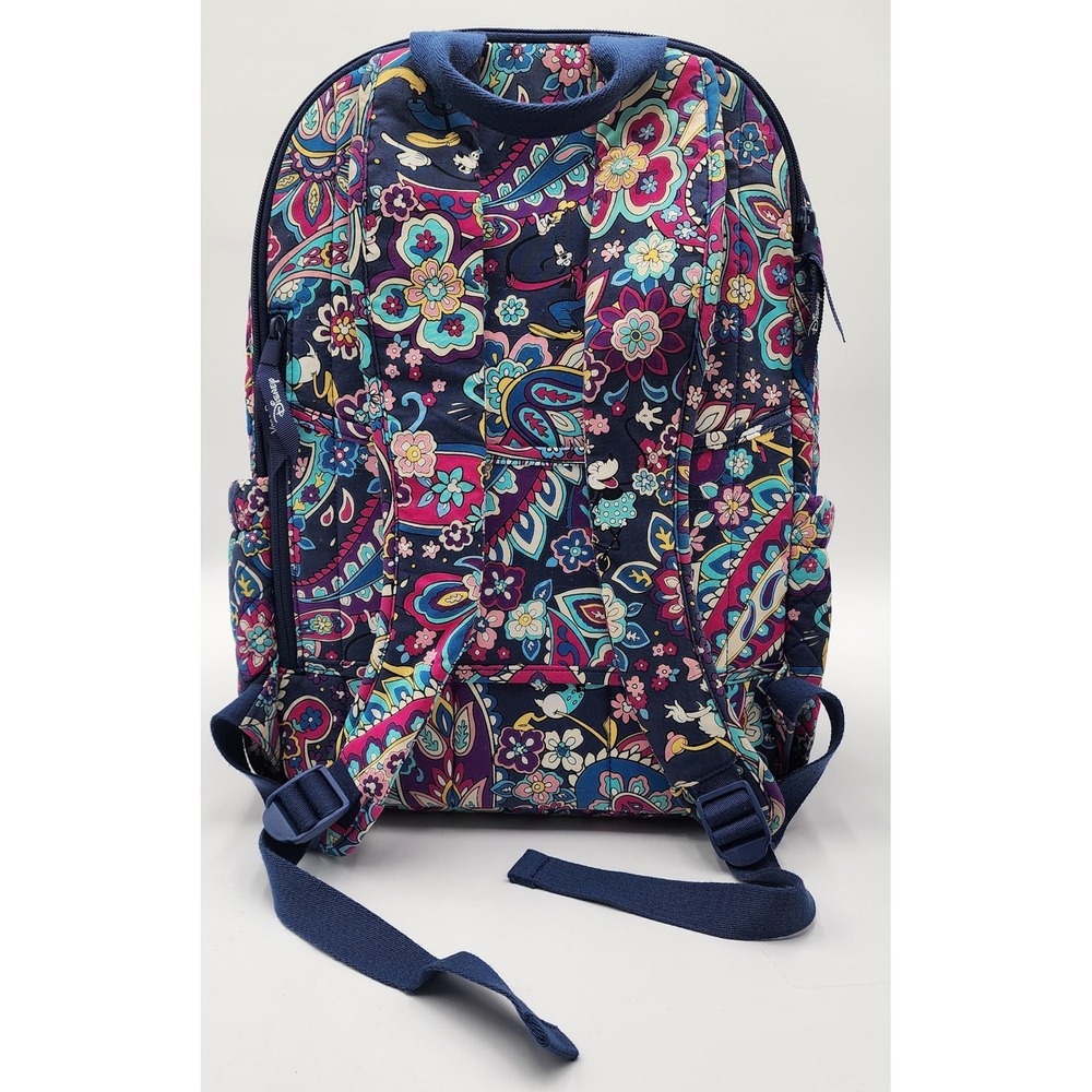 Vera Bradley Disney Backpack & Lunch Bunch Set Mickey Sensational Six Paisley - Picture 8 of 16
